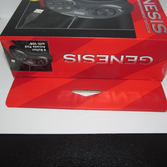 NEW RETRO BIT Sega Genesis 6 Button Controller with USB Wired Controller Switch - Picture 4 of 7